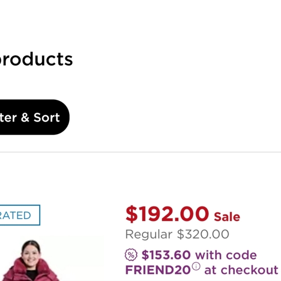 Down London Fog Puffer Coat 3/4, Size XL - Picture 15 of 15